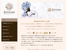 Tablet Screenshot of feliceto-web.com